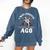 Boston Terrier Dog Comfort Colors Sweatshirt Denim