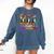 Boston Terrier Dog Halloween Christmas Hallothanksmas Men Women Kids Comfort Colors Sweatshirt Denim