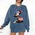 Boston Terrier Dog Merica 4th Of July Usa American Flag Men Comfort Colors Sweatshirt Denim