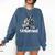 Boston Terrier Dog Untamed For Men Women Comfort Colors Sweatshirt Denim
