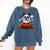 Boston Terrier Ghost Boo Halloween Kids Comfort Colors Sweatshirt Denim