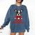 Boston Terrier Grandma Dog Lovers Puppy Bostie Owner Comfort Colors Sweatshirt Denim