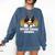 Boston Terrier Grandpa Dog Owner Boston Terrier Comfort Colors Sweatshirt Denim