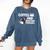 Boston Terrier Lover Coffee And Boston Terriers Comfort Colors Sweatshirt Denim
