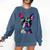 Boston Terrier Lovers Pop Art Boston Terrier Comfort Colors Sweatshirt Denim