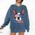 Boston Terrier Merica 4th Of July T Shirt Men Boys Dog Puppy Comfort Colors Sweatshirt Denim