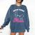 Boston Terrier Mom Comfort Colors Sweatshirt Denim