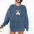 Boston Terrier In The Pocket Cute Boston Terrier Dog For Men Women Girls Kids Comfort Colors Sweatshirt Denim