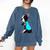 Boston Terrier Tattoos I Love Mom Comfort Colors Sweatshirt Denim
