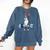 Boston Terrier Weightlifting Deadlift Men Fitness Gym Comfort Colors Sweatshirt Denim