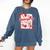 Bow Strawberry Kindergarten Is My Jam Teacher Kinder Team Comfort Colors Sweatshirt Denim Bow Strawberry Kindergarten Is My Jam Teacher Kinder Team Comfort Colors Sweatshirt Denim
