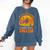 My Broom Broke So Now I Teach English Halloween Teacher Comfort Colors Sweatshirt Denim