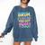 Bruh It's Test Day You Got This Funny Teacher Comfort Colors Sweatshirt Denim