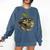 Camo Apple Camouflage Clothing School Student Camo Teacher Men Women Kids Comfort Colors Sweatshirt Denim
