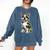 Camo Boston Terrier Pet Owner Camouflage Dog Lover Comfort Colors Sweatshirt Denim