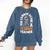 You Cannot Scare Me Im A Teacher 1st Grade Halloween Teacher Men Women Kids Comfort Colors Sweatshirt Denim