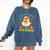 You Can't Scare Me I Teach 4th Grade Halloween Teacher Ghost Comfort Colors Sweatshirt Denim