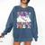 You Can't Scare Me I Teach Pre-k Halloween Teacher Comfort Colors Sweatshirt Denim You Can't Scare Me I Teach Pre-k Halloween Teacher Comfort Colors Sweatshirt Denim