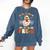 You Cant Scare Me I Teach Pre-K Teacher Halloween Comfort Colors Sweatshirt Denim