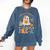 You Can't Scare Me I Teach Pre-k Teacher Halloween Ghost Men Women Kids Comfort Colors Sweatshirt Denim