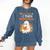 You Cant Scare Me I Teach Preschool Halloween Teacher Comfort Colors Sweatshirt Denim