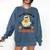 You Can't Scare Me I Teach Preschool Teacher Halloween Ghost Men Women Comfort Colors Sweatshirt Denim