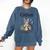 Cation Shirt Cat Science Chemistry Teacher Chemist Pun Comfort Colors Sweatshirt Denim