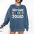 Childcare Daycare Squad Daycare Teacher Men Women Comfort Colors Sweatshirt Denim
