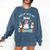 Chillin With My Sped Snowmies Teacher Student Christmas Comfort Colors Sweatshirt Denim Chillin With My Sped Snowmies Teacher Student Christmas Comfort Colors Sweatshirt Denim