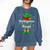 Christmas Kindergarten Elf Squad Teacher Student Comfort Colors Sweatshirt Denim Christmas Kindergarten Elf Squad Teacher Student Comfort Colors Sweatshirt Denim