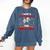 Christmas Math Teacher Hippopotenuse Math Lovers Xmas Comfort Colors Sweatshirt Denim