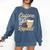 Coffee Teach Repeat Teacher Comfort Colors Sweatshirt Denim Coffee Teach Repeat Teacher Comfort Colors Sweatshirt Denim