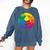 Color Wheel Palette Shirt Artist Painter Art Teacher Tshirt Comfort Colors Sweatshirt Denim