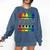 Colorful Crayon Kindergarten Team Tee For Teachers Students Men Women Kids Comfort Colors Sweatshirt Denim Colorful Crayon Kindergarten Team Tee For Teachers Students Men Women Kids Comfort Colors Sweatshirt Denim