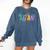 Colorful Steam Letters For Steam Program Teacher And Student Comfort Colors Sweatshirt Denim Colorful Steam Letters For Steam Program Teacher And Student Comfort Colors Sweatshirt Denim