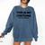 THIS IS MY COSTUME Eraser Teacher Halloween Costume Comfort Colors Sweatshirt Denim