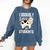 Cow Teacher Lover Comfort Colors Sweatshirt Denim Cow Teacher Lover Comfort Colors Sweatshirt Denim