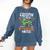 Creepin It Real Monster School 5th Grade Teacher Halloween Comfort Colors Sweatshirt Denim Creepin It Real Monster School 5th Grade Teacher Halloween Comfort Colors Sweatshirt Denim