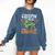 Creepin It Real Monster School Teacher Principal Halloween Comfort Colors Sweatshirt Denim Creepin It Real Monster School Teacher Principal Halloween Comfort Colors Sweatshirt Denim