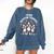 Cute Cartoon For Dog Owners Pet Team Boston Terrier Comfort Colors Sweatshirt Denim