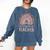 Cute Daycare Teacher Rainbow Leopard Print Childcare Worker Comfort Colors Sweatshirt Denim Cute Daycare Teacher Rainbow Leopard Print Childcare Worker Comfort Colors Sweatshirt Denim
