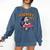 Cute Elementary School Student Dog Teacher's Pet Comfort Colors Sweatshirt Denim