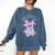 Cute Ghost Book Reading Halloween Teacher Top Girls Women Comfort Colors Sweatshirt Denim Cute Ghost Book Reading Halloween Teacher Top Girls Women Comfort Colors Sweatshirt Denim