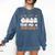 Cute Ghosts Pre-K Boo Crew Teachers Halloween Party Team For Men Women Kids Comfort Colors Sweatshirt Denim