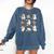 Cute Ghosts Reading Book Bookworm Halloween History Teacher Comfort Colors Sweatshirt Denim Cute Ghosts Reading Book Bookworm Halloween History Teacher Comfort Colors Sweatshirt Denim