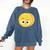 Cute Good Egg Teacher Halloween Costume Group The Big Cheese Comfort Colors Sweatshirt Denim