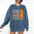 Cute Teacher Halloween For Women Men Teacher Pumpkin Comfort Colors Sweatshirt Denim