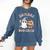Daycare Boo Crew Groovy Halloween Floral Ghost Kid Teacher Comfort Colors Sweatshirt Denim Daycare Boo Crew Groovy Halloween Floral Ghost Kid Teacher Comfort Colors Sweatshirt Denim