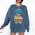 Daycare Provider Master Of Diapers Childcare Teacher Comfort Colors Sweatshirt Denim