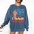 Diabetic Teacher Diabetes Awareness Insulin Blue Ribbon Comfort Colors Sweatshirt Denim